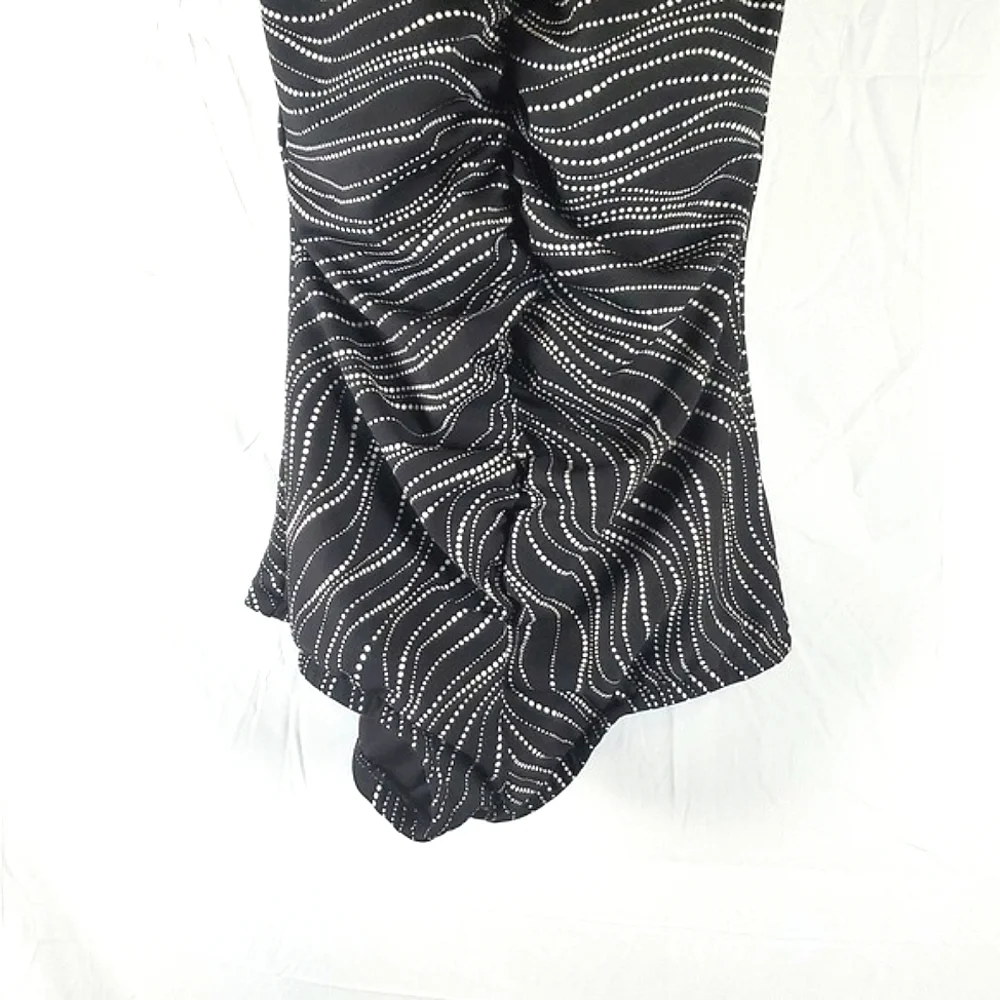 Penbrooke Swimwear Tidal Wave Shirred Front Tummy Control One‎ Piece Swimsuit